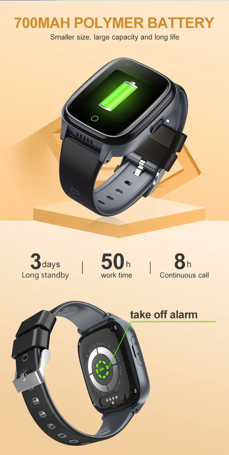 D32 700mAh Waterproof Childs Watch With Tracker Activity Tracker For Teenager