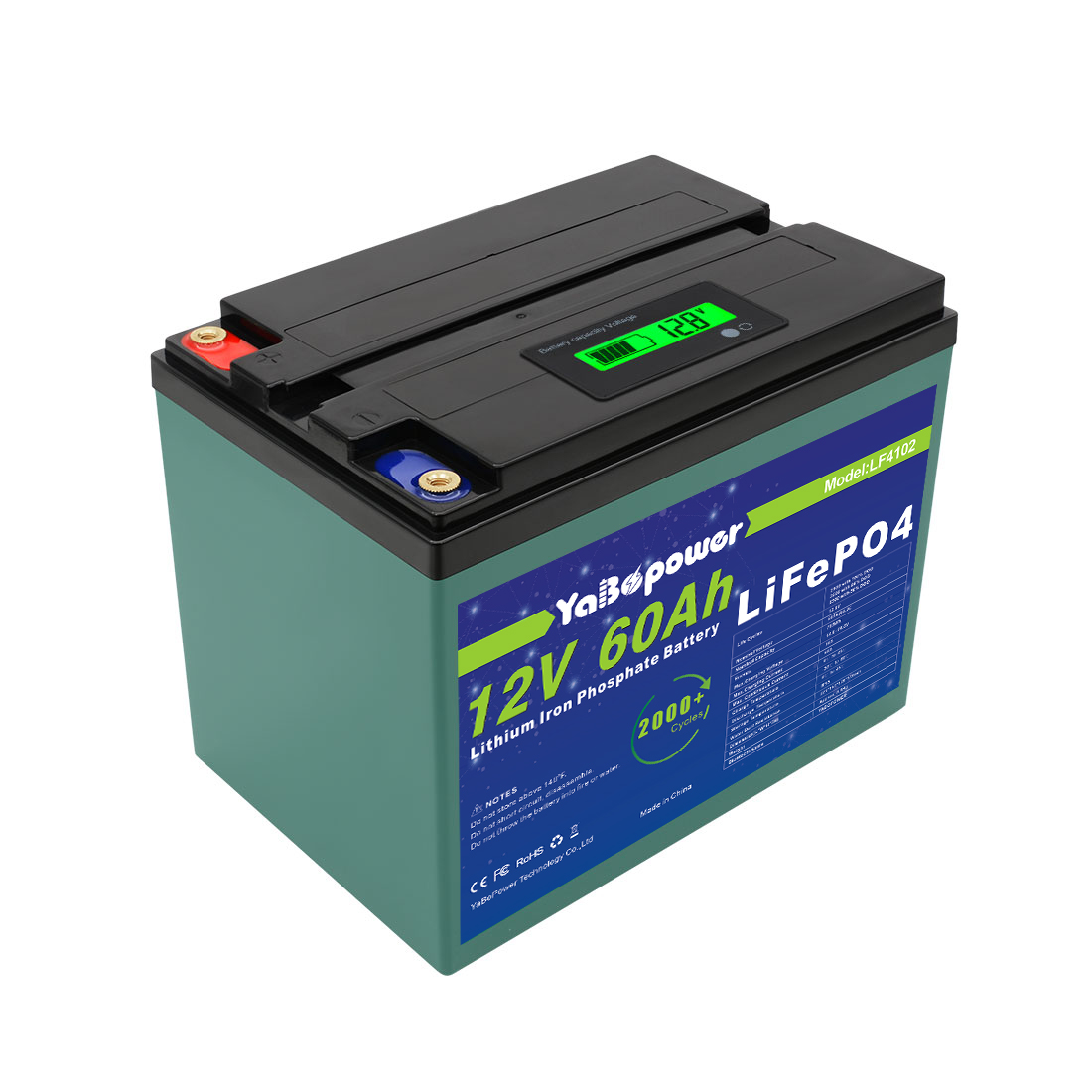 2021 Longer Cycle lifespan Factory Price Lifepo4 12v 60Ah Lithium ion Battery For Home Solar System