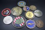Custom Logo 3D design challenge Coin metal gold plating coin