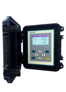 China Wall Mounted DN 6000mm Modbus Area Velocity Water Flow Meter wholesale