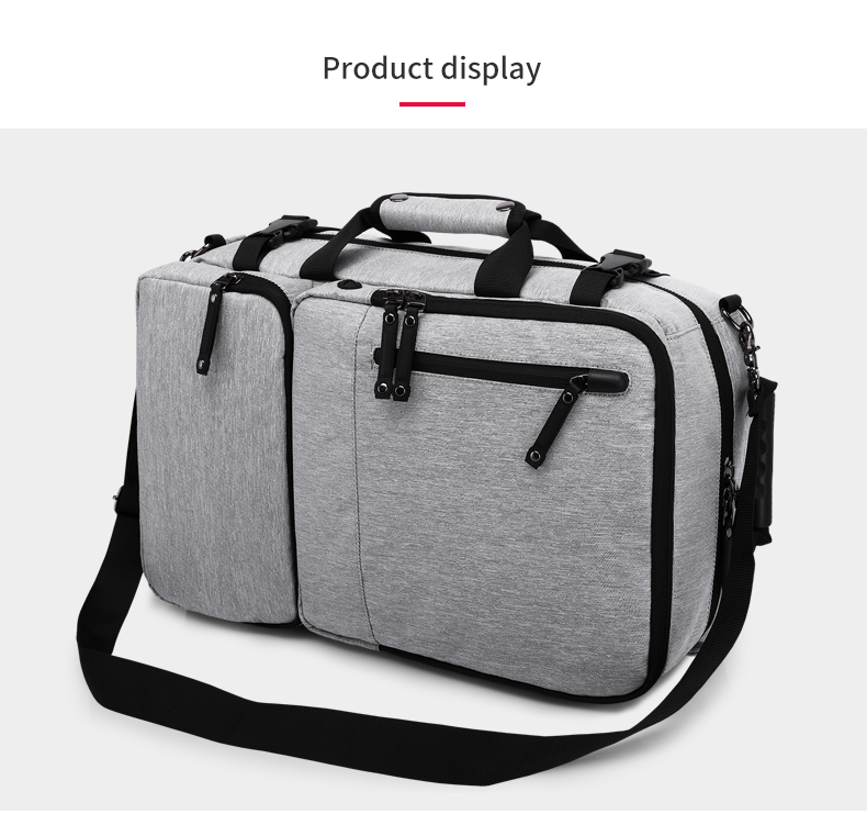 Brand new design custom logo multifunctional men business travel bag anti theft waterproof Laptop Backpack