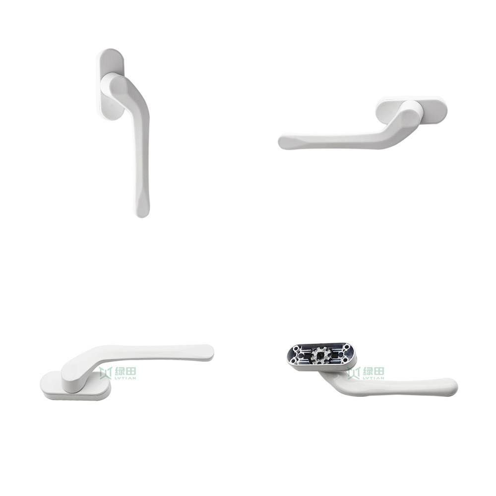 Screw cap shift fork handle aluminum alloy Y shape door window handle