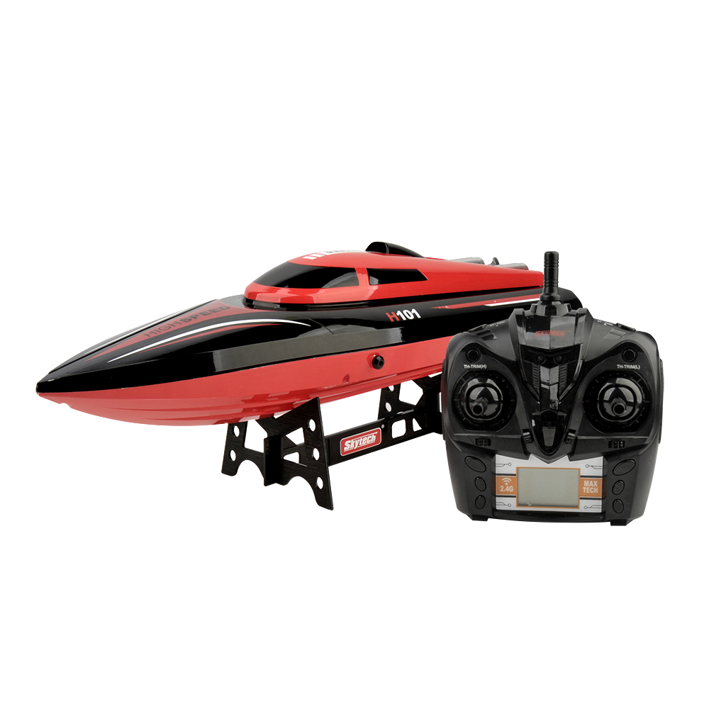 2.4Ghz 30KM/H Remote Control RC Boat Toys Unisex 180 Degree Flip