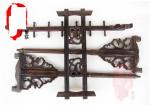 Chinese calligraphy brush pen holder brush pen stand wooden pen rack stand pen