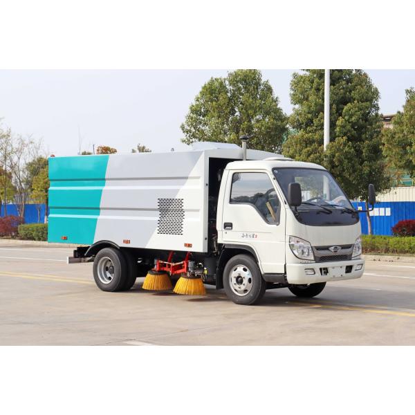 Foton 7.36t 85 Horsepower Engine Road Sweeping Truck for Sweeping Stone Cinder Cement Block, Small Brick, Soil Block, Mud