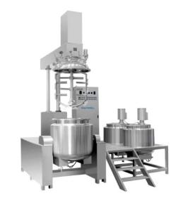 China 2800rpm Ointment Vacuum Homogenizing Emulsifier Cosmetic Cream Vacuum Homogenizer Mixer wholesale