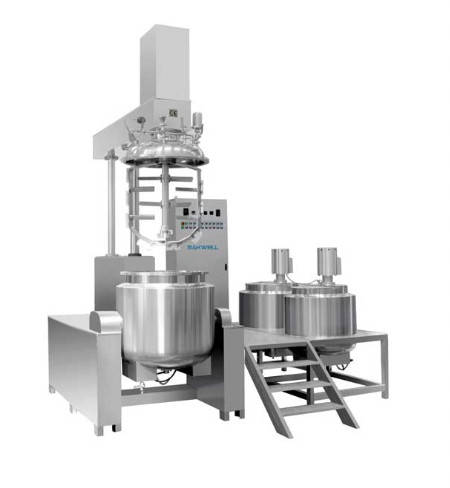 2800rpm Ointment Vacuum Homogenizing Emulsifier Cosmetic Cream Vacuum Homogenize