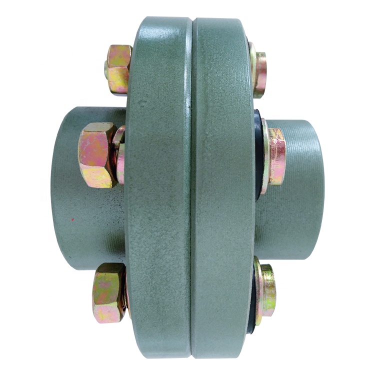 OEM Flange Pin Bush Coupling Cast Iron Flexible Rubber For Power Transmission FCL 140