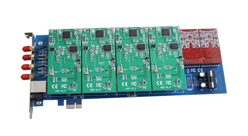 SinoV-GSM400E PCI-E asterisk card