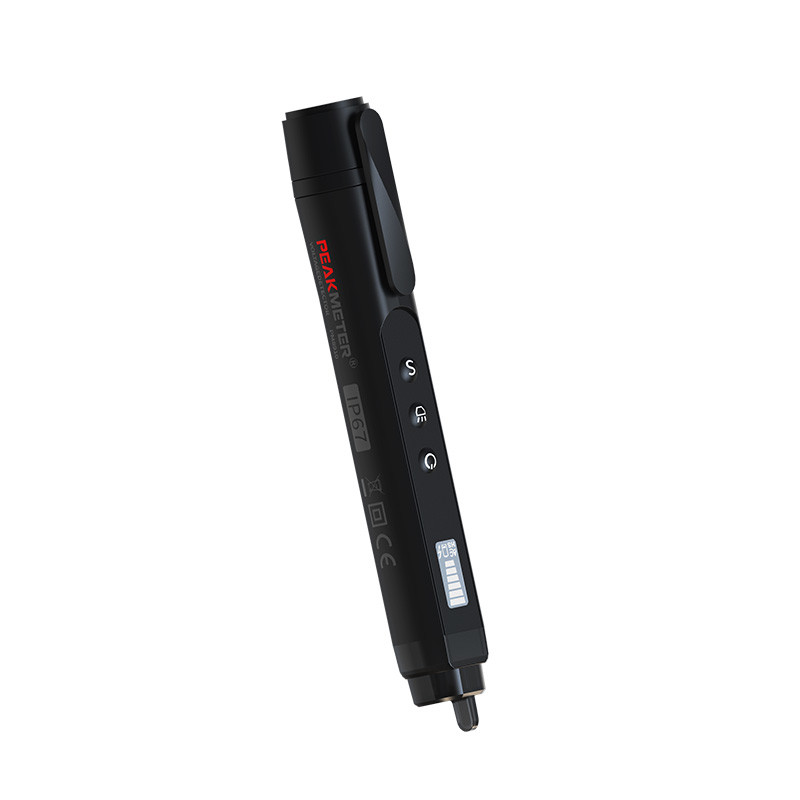 Non-contact AC Voltage Detector Tester IP67 LCD Display 50Hz/60Hz 12V~1000V Buzzer Alarm Function