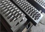 Customizable Slip Resistant Steel Plate Silver Channel Height 20-80mm Anti Slip