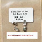 Non Convertible Bondable Tubes , Stainless Steel Molar Tube Braces