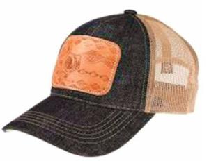 China Custom all over print sport caps with leather patch wholesale
