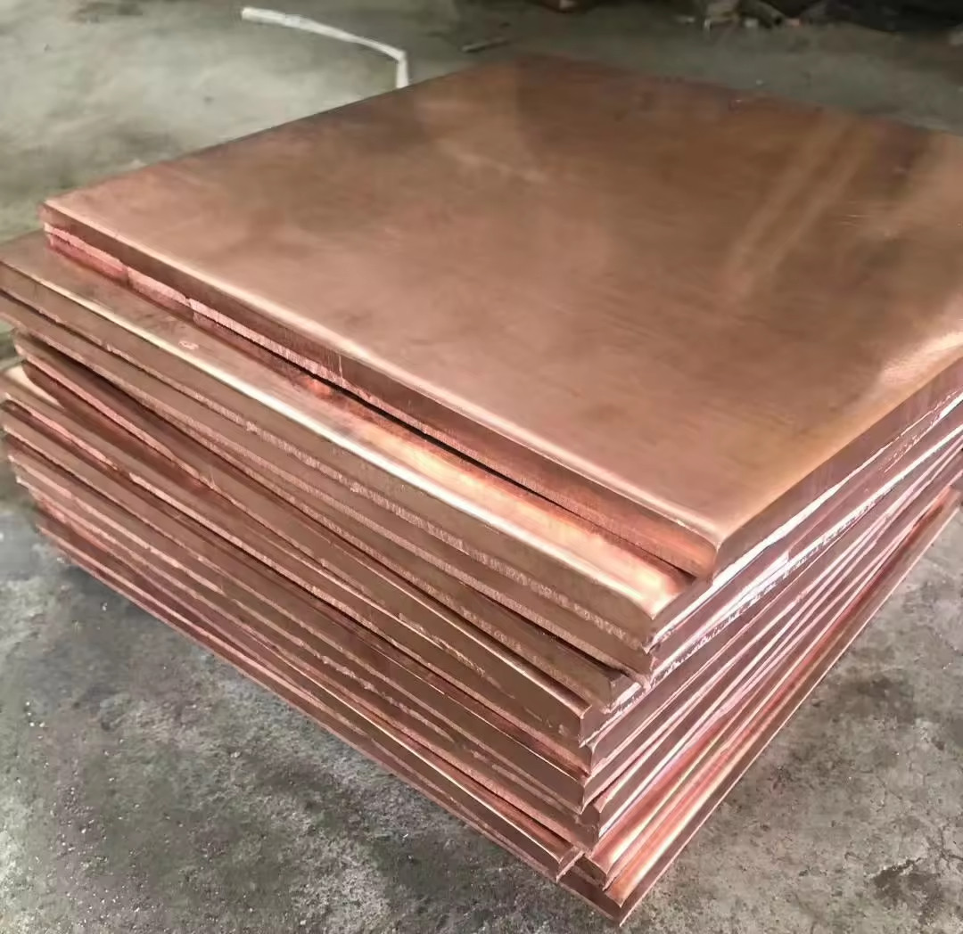 Flat Copper Roofing Sheets Pure Copper Plate C10100 C11000 Price Per Kg