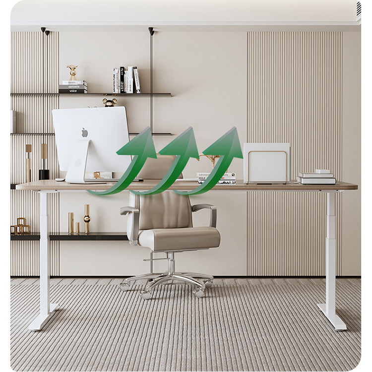 Effortlessly Change Your Work Position with Our Electric Height Adjustable Table