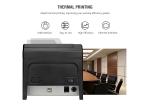 Black 80mm POS Printer 260mm/Sec USB Thermal Receipt Printer