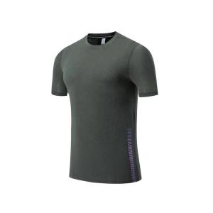 China Low Price Men Sports T Shirts Compression Breathable Quick Dry Athletic Fitness Men Gym T Shirts Running Shirt wholesale