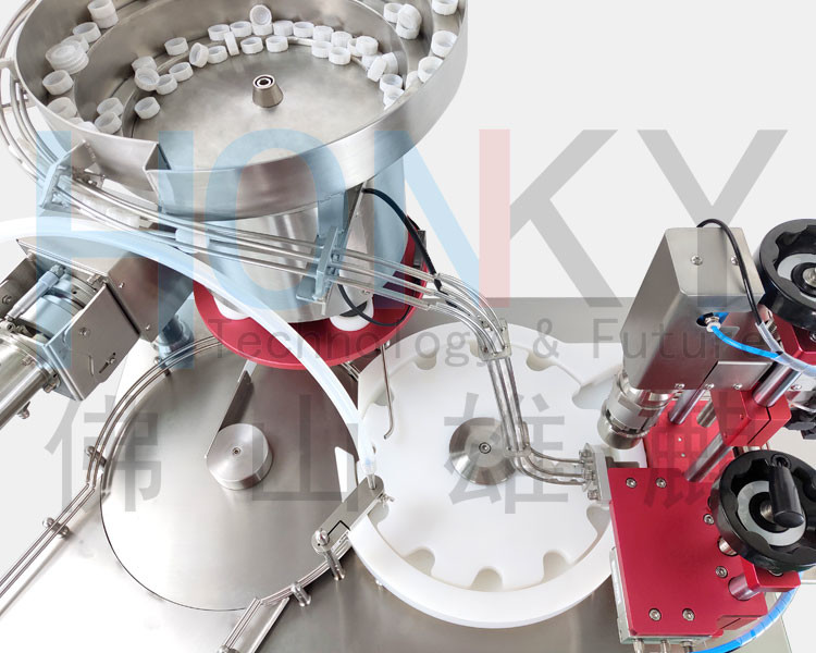 Fully Automatic 1kw Vial Filling And Capping Machine With Ceramic Pump