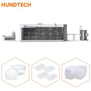 China PP Restaurant Plastic Thermoforming Machine 152kw 120mm Depth wholesale