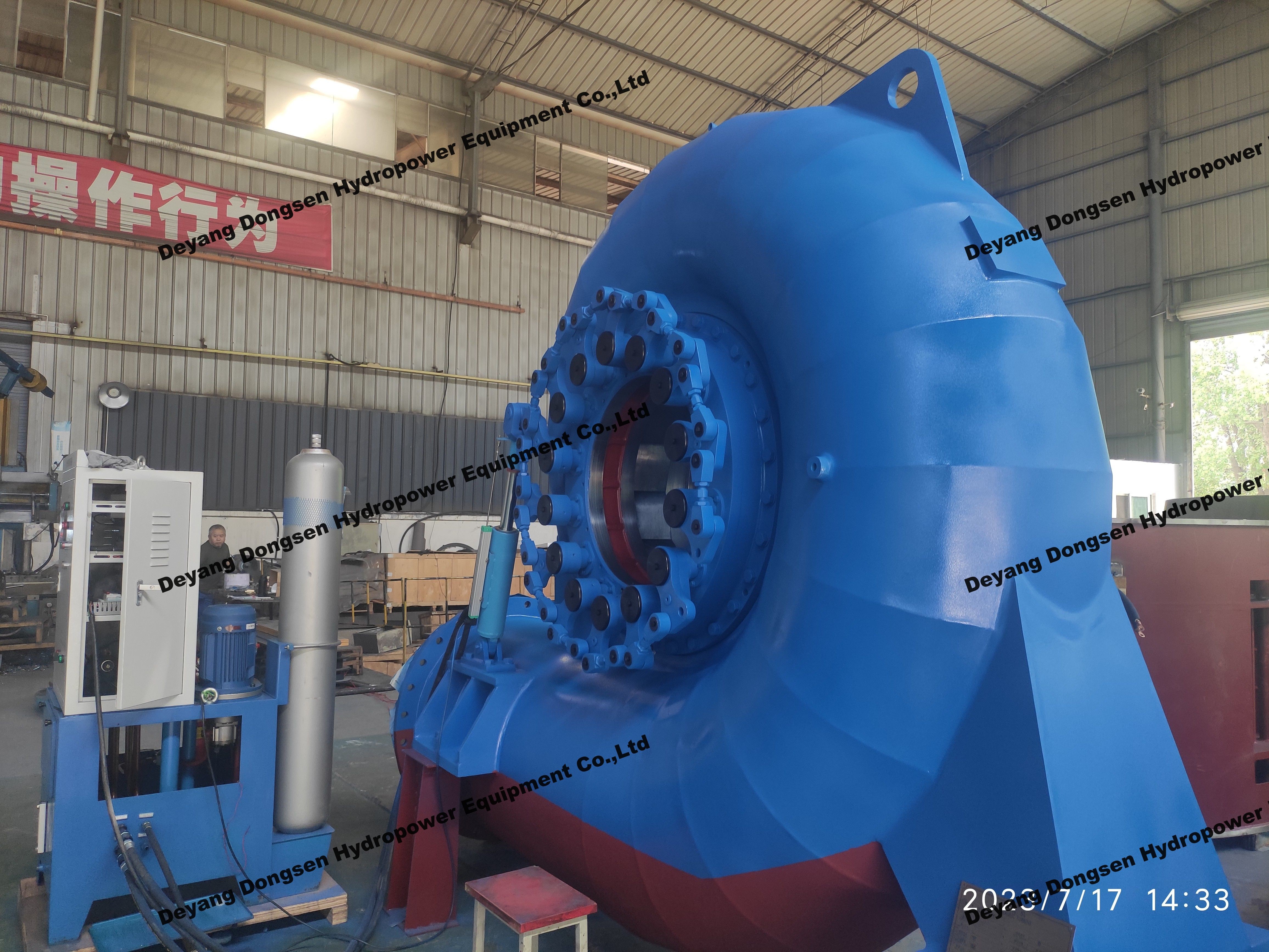 Vertical or Horizontal Francis Water Turbine Generator Stainless Steel Runner