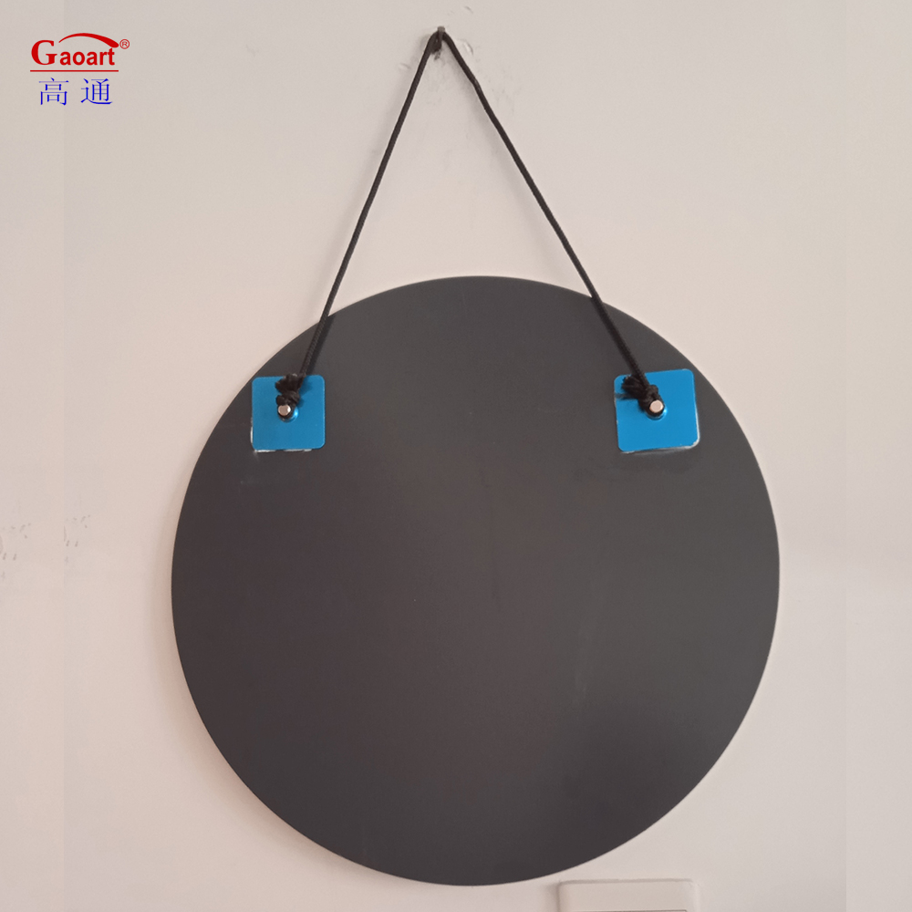Unbreakable Large Wall Mirror Round Glass Makeup Mirror for Home Salon Hotel Decoration