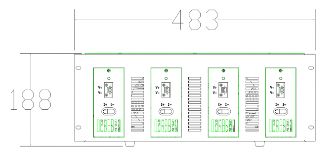 72V5A 4ch Battery Testing Machine High Precision And Energy Saving Feedback Type Battery Capacity Tester 2