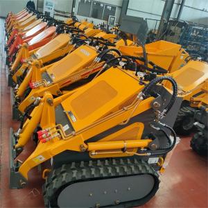 China Euro5 EPA Crawler Mini Loader Machine Rated Operating Capacity 400KG wholesale