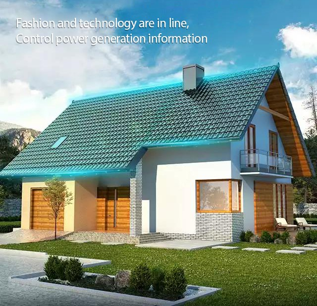 30W Hanergy Solar Roof Tiles Waterproof IP67 Photovoltaic Roof Tiles