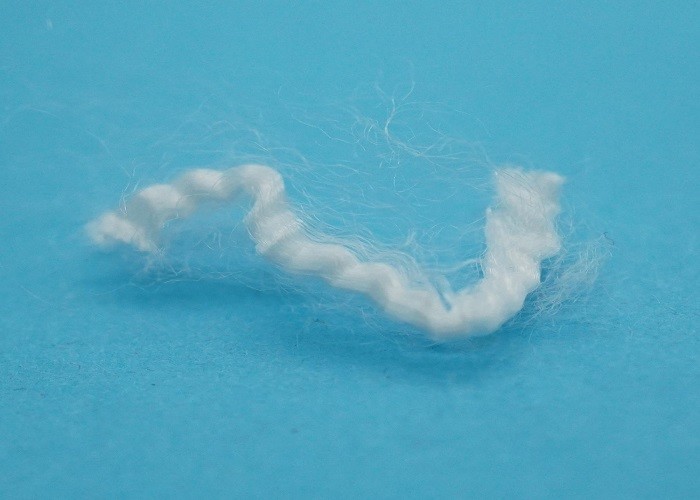 Solid White PSF Polyester Staple Fiber 1.5D For Spinning 25mm To 102mm