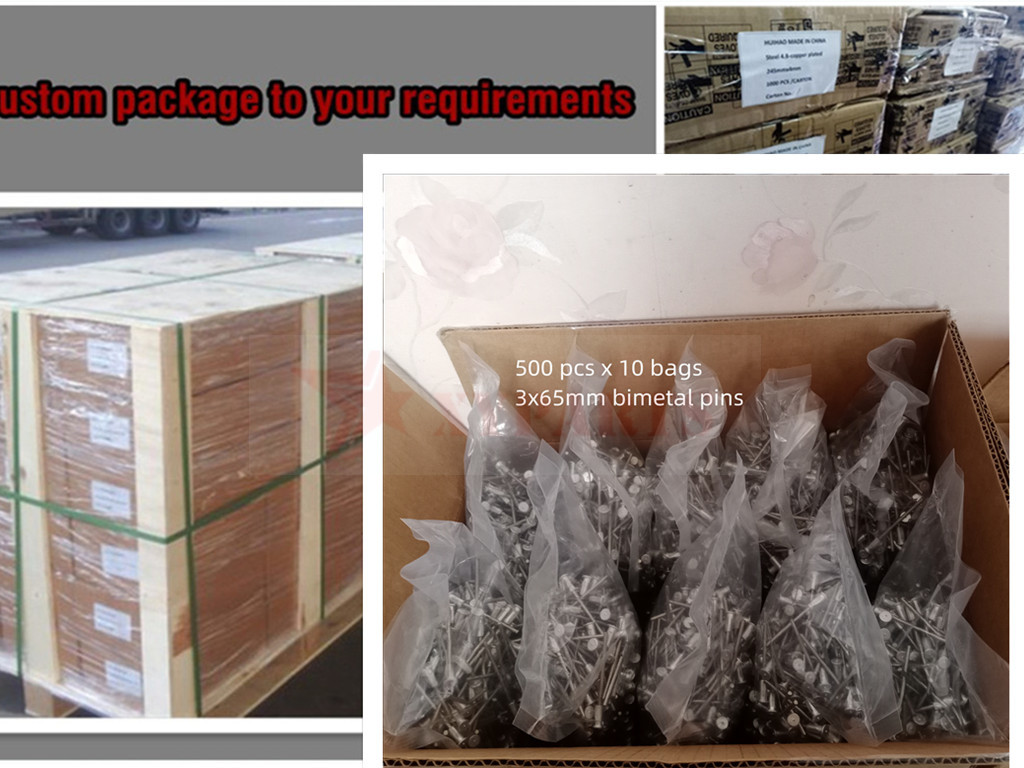 M3*75mm Bi-Metallic Cd Stud Welding Pins With Aluminum Flange For Sheet Metal Fabrication