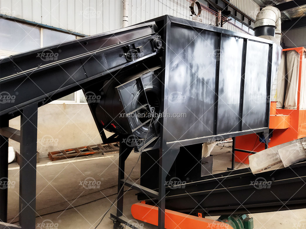 Waste Air Conditioner Radiator Separator Copper Shredder 500kg/H-2000kg/H
