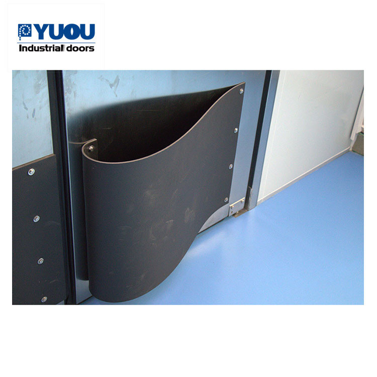 Hygiene Impact Double Acting Traffic Door Kitchen 304 SS EPDM Seal Rubber