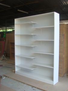 China Durable Supermarket Display Shelves / Wall Display Racks For Retail Stores wholesale