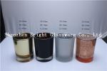 Custom electroplating Glass Candle Holder