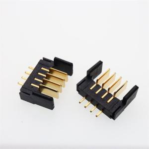 China Blade Battery Holder Connector 180 Degree Straight Plug Gold Plated 3~16pin Male and Female Suitable for Laptop Smart Door Lock wholesale
