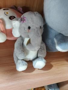 China Cute elephant plush toy stuffed toy cartoon animal handicraft gift wholesale