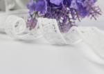 Water Soluble Lucky Clover Floral Lace Ribbon For Decoration Chemical Milk Fiber
