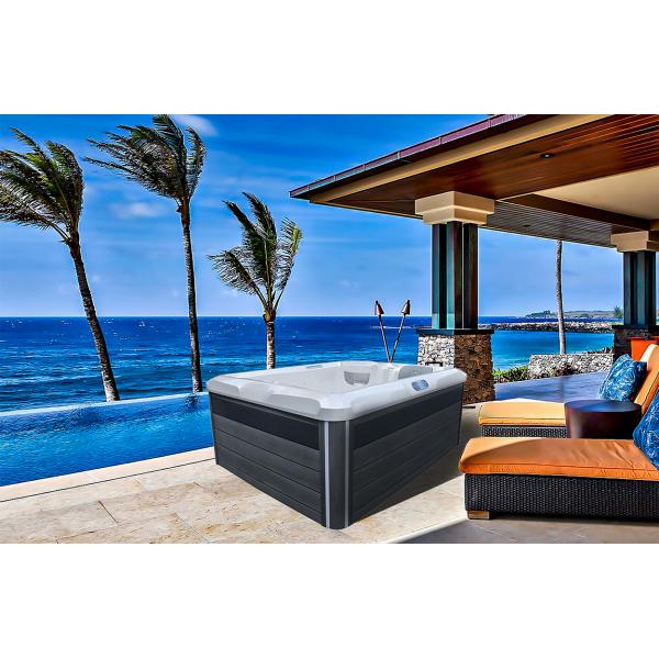 E-361S America Imported Aristetch Acrylic Outdoor Whirlpool Jacuzzzi Bath Tub for 3 Persons