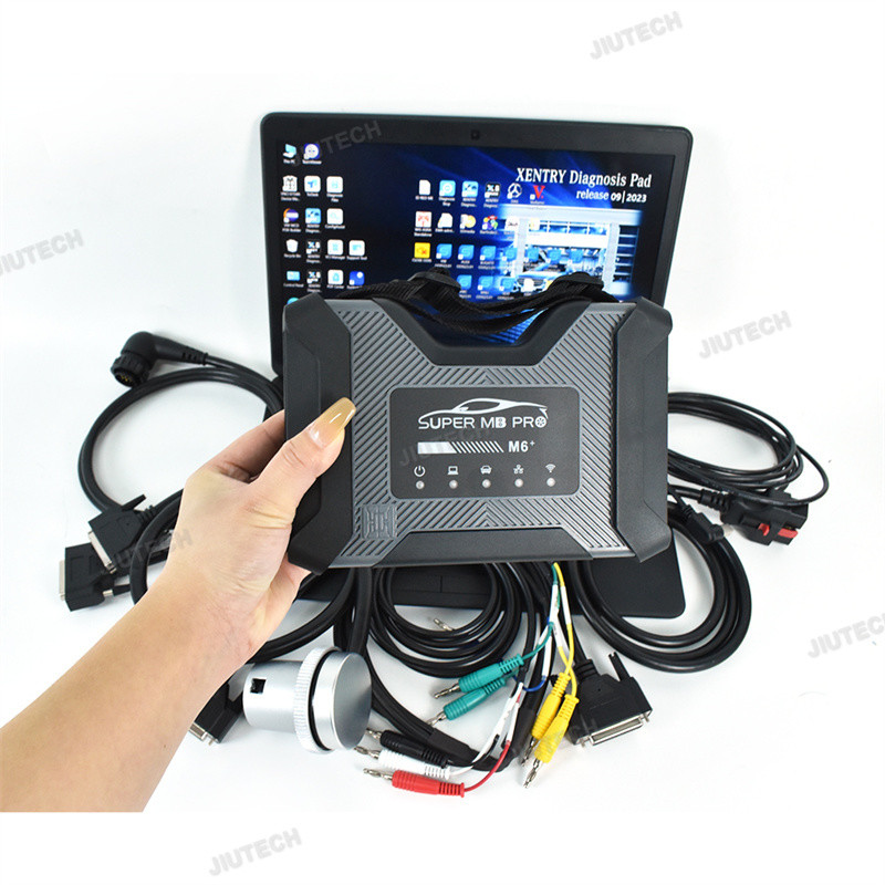 Ready to use laptop+DoIP VCI SUPER MB PRO M6 WiFi Professional Dealer Diagnostic Tool for BENZ Cars Trucks Full Fun