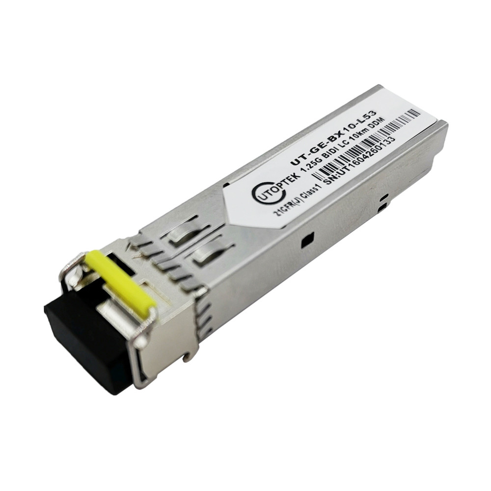 1.25G SM single fiber LC 100km SFP Transceiver DDM for Cisco/huawei/Mikrotik switch use
