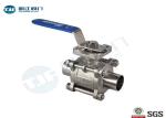 Stainless Steel 316 L Sanitary Ball Valve in Welding Ends For Beer Industry