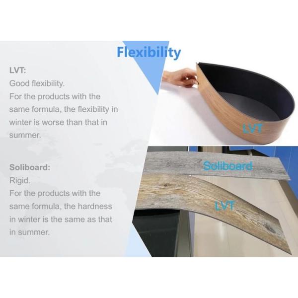 Easy to Maintain 7mm 8mm 12mm Luxury Vinyl Tile for Modern Indoor in European Style