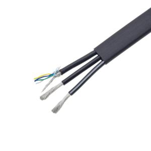 China Black Insulated Copper Wire Cable with Aluminum Foil Shielding wholesale