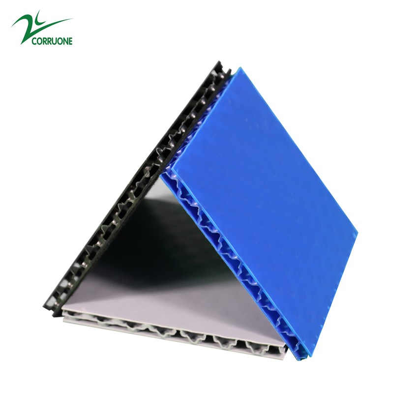 PP Plastic Honeycomb Board Recycled Corrugated Plastic Sheet Con-Panel 4x8 Sheets PP honeycomb Sheets