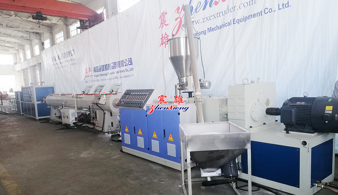 Energy Saving Plastic Pipe Machine Stable PVC Extrusion Low Noise Operation