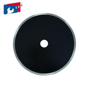 China Wet Continous Rim Diamond Saw Tools , 10 Inch Diamond Blade For Glass wholesale