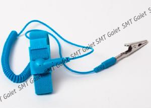 China Blue Esd Wrist Strap 15 With A Linear Buckle Adjustment wholesale