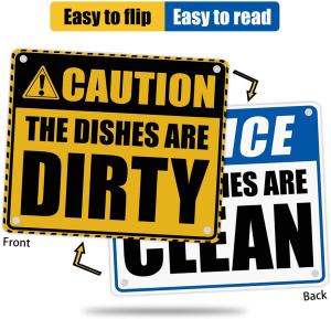 China Kitchen Strong Magnetic Dishwasher Clean Sign Dirty Tag wholesale