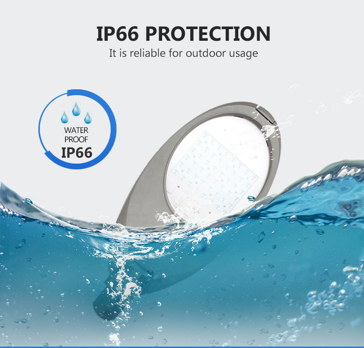 Die Casting Aluminum 80w 100w IP66 Street Light with Customized Design and Engineering