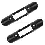 Black Plastic Kayak Boat Accessories , Kayak Hardware Accessories Clip Holder
